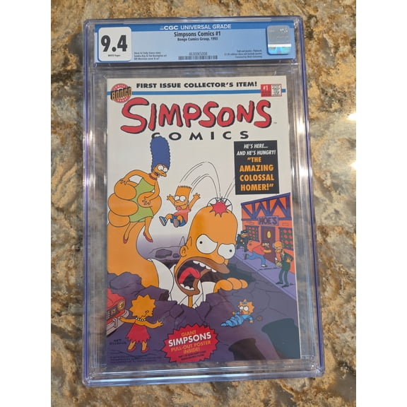 Simpsons Comics #1 - CGC 9.4 Comic Book