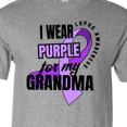 thumbnail image 4 of Inktastic I Wear Purple For My Grandma Lupus Awareness T-Shirt, 4 of 5