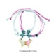 thumbnail image 3 of Pulseras magnéticas para parejas | Cuerda tejida ajustable con dije de esmalte | Símbolo de la amistad y el amor | Juego de 2 piezas multicolor, 3 of 5