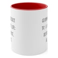 thumbnail image 2 of Grandma Gifts Two-Tone 11oz Mug Gramma's secret to a happy life: dessert, 2 of 4