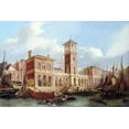 thumbnail image 2 of Holland, James 24x17 Gold Ornate Wood Framed with Double Matting Museum Art Print Titled - Billingsgate Market, 2 of 4