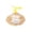 A012- Wine (L), variant on Bunny Ears for Dogs Straw Hat with Wide Brim, Summer Pet Sun Hat for Small Dogs and Cats, Cute Photo Prop Accessory, 1 Pack