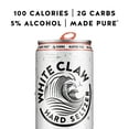 thumbnail image 3 of White Claw Hard Seltzer Ruby Grapefruit, 6 Pack, 12 fl oz Cans, 5% ABV, 3 of 10