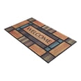 thumbnail image 3 of Tapete De Entrada Flockeado Green Home Madera Welcome 45X75, 3 of 3