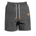 thumbnail image 5 of EGNMCR Mens Shorts Men's Cotton Elastic Drawstring Color Sports Pocket Shorts Gifts for Men, 5 of 5
