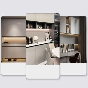 Plug in LED Under Cabinet Lights Bar for Kitchen,Dimmable Mini LED Closet Lamp Warm/Natural/Cold White,Timer Function Counter Lighting Strip for Shelf Display Cupboard Magnet Mounted 3pcs