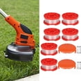 thumbnail image 3 of 6 Spool+2 Cover+2 Spring CMZST0653 Replacement String Trimmer Spool For CRAFYSMAN, 3 of 12