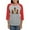 Heather/Red, variant on CafePress - G.I. Joe Cobra Commander - Womens Baseball Tee