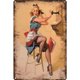 thumbnail image 1 of Retro Sexy Lady placa de Metal cartel de estaño placa cartel decoración del hogar arte de pintura de hierro Tmvgtek Para estrenar, 1 of 8