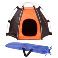 thumbnail image 1 of Flmtop Folding Anti-Ultraviolet Waterproof Pet Tent Patchwork House for Small Dog Cat, 1 of 8