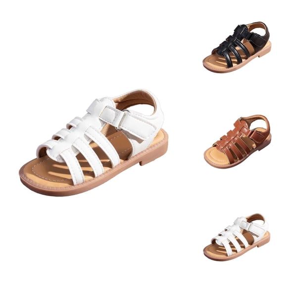 Toddler Sandals and Summer Shoes for Girls, Breathable Lightweight Casual Outdoor Play Shoes for Everyday Wear Ages 1 to 7 Years