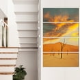 thumbnail image 1 of Vallée de la Mort Colorée avec Arbres Secs - Impression sur Toile Paysage Africain, 1 of 3
