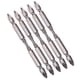 thumbnail image 3 of 5Pcs Electric Screwdriver Bit 2‑Head Anti‑Slip Alloy Steel Hand Tool Hardware C‑Type 110mm, 3 of 5