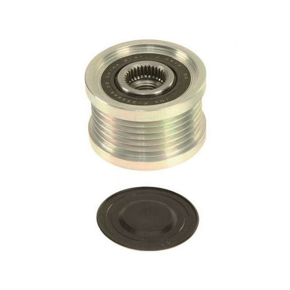 Alternator Pulley - Compatible with 2005 - 2012 Nissan Frontier 2.5L 4-Cylinder 2006 2007 2008 2009 2010 2011
