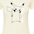 thumbnail image 3 of Pokémon - Pika Thumbs Up - Juniors Fitted Graphic T-Shirt, 3 of 5