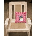 thumbnail image 2 of Carolines Treasures SS4518PW1414 Chihuahua Hearts Love and Valentines Day Portrait Fabric Decorative Pillow  14Hx14W, 2 of 4