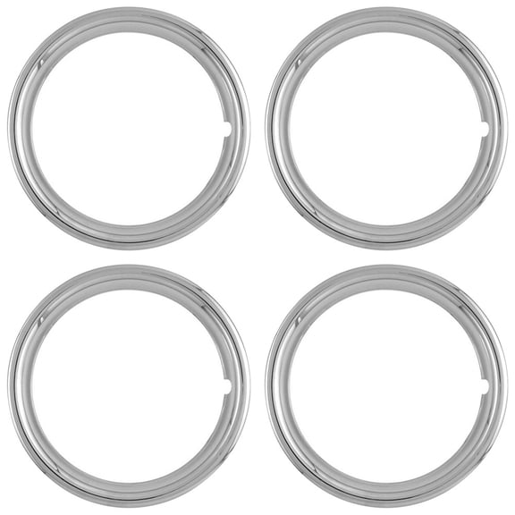 13' 1 3/4-inch Deep ABS Chrome Wheel Trim Rings -  XIEUH495