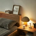 thumbnail image 4 of Wooden Mushroom Lamp - Light Brown (Small), 4 of 9