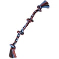 thumbnail image 2 of Mammoth Flossy Chews Cottonblend Color 4-Knot Rope Tug, 2 of 2