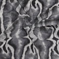 thumbnail image 7 of Home Soft Things Tip Printing Light Faux Fur Throw Pillow Cover Set of 2, 20'' x 20'', Meru GEO Grey, 7 of 7