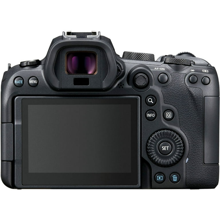 Canon EOS R6 Mirrorless Digital Camera (Body Only) + EXT BATT + 128GB  Bundle 