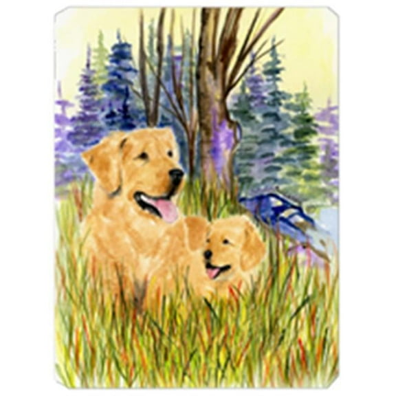 Carolines Treasures  Golden Retriever Mouse Pad - Golden Retriever - 8 x 0.25 x 9.5 in.