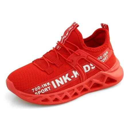 

Kids Boys Soft-soled Sneakers Lightweight Breathable Non-slip Walking Shoes