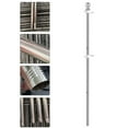 thumbnail image 3 of Stainless Steel Wall Mounted Flagpole Rust-proof Flagpole for Porch Yard (Silver), 3 of 6