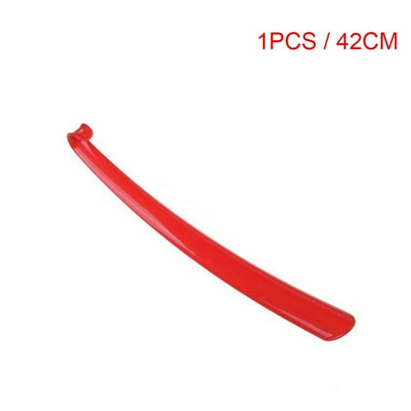 

Plastic Shoe Horn Long Handle Durable Shoehorn Aid Stick for Home Hotel New