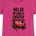 thumbnail image 3 of Disney's Cars - Chester Whipplefilter - Toddler And Youth Girls Short Sleeve Graphic T-Shirt, 3 of 5