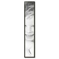 thumbnail image 2 of ArtToFrames 9" x 52" Black Square with Gold Beads Picture Frame, 9x52 inch Black Wood Poster Frame (WOM-5021), 2 of 7