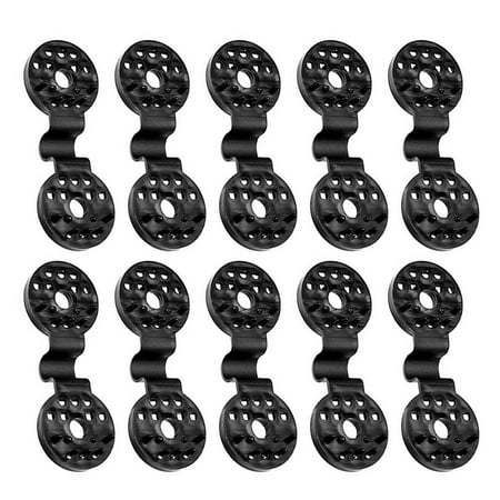 

50pcs Sun Shade Net Clip Garden Tools Greenhouse Shade Cloth Fix Clamp Plastic Grommet Fence Netting Installation Hook
