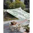 thumbnail image 3 of Sun Shade Sail 6.5x10Ft Summer Gradient Green Ocean Coral Sea Uv Block Sunshade Canopy Outdoor Shade Cover Rectangle Shade Cloth For Patio Garden Yard Deck Pergola, 3 of 6