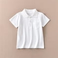 thumbnail image 5 of SDNall Boys Short Sleeve Polos, Solid Performance Polo Shirts, Boys' Collar Polo Tops for School Uniform Golf Travel Everyday Wear 1-15 Years, 5 of 8