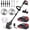 Black, variant on JLLOM Electric Weed Eater, Weed Wacker 3 in 1 Cordless Push Lawn Trimmer with Wheels Weed Eater Tool with Adjustable Handle 3 Function Blades Weed Eater Brush Cutter for Yard and Garden