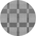 thumbnail image 1 of Ahgly Tapis Rond Lavable en Machine Intérieur Transitionnel Gris Nuage Gris, 8 Pieds Rond, 1 of 7