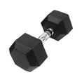 thumbnail image 1 of HAJEX Rubber Hex Dumbbells 2.5 to 120 LB, Single and Pairs, 1 of 7