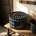 thumbnail image 6 of Round Hat Boxes with Lidssoft Large Hat Storage Box with Handle Transparent Window and Zip, Foldable Travel Hats Boxes Storage for Storing Clothes, Toys, 6 of 6