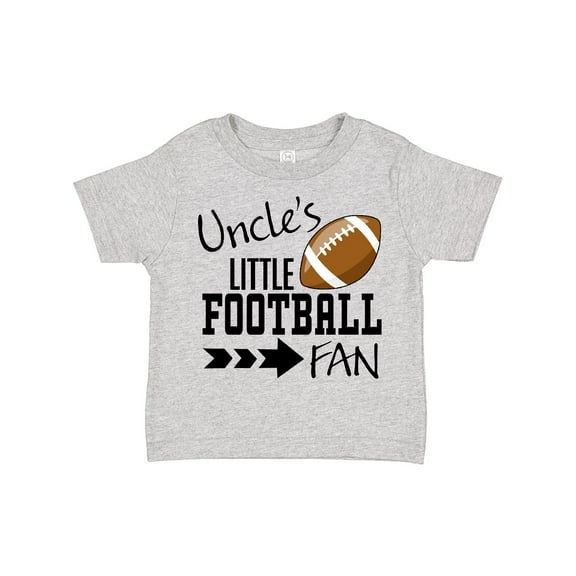 Inktastic Uncle's Little Football Fan Boys or Girls Toddler T-Shirt