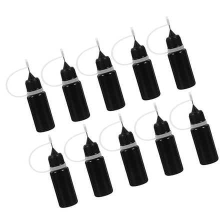 Worgeous 10 Pcs Reduce Water Bottle Crafting Daily Applicator Portable Black