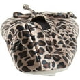 thumbnail image 3 of Isotoner Women’s Satin Ballerina Slippers w/ Soft Tie Bow (Cheetah, Small) 96009, 3 of 4