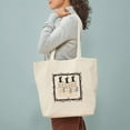 thumbnail image 4 of CafePress - Country Christmas Snowmen Tote Bag - Unisex Canvas Tote Bag, Beige, 1-Piece, 4 of 8