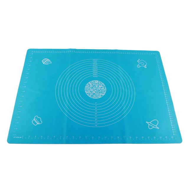 Alfombrilla de silicona para masa, alfombrilla de silicona antiadherente para amasar y amasar, alfombrilla para masa antiadherente, rendimiento probado Jadeshay A