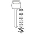 thumbnail image 3 of JMA FO-11DE Key blank, Replacement for Ford H60 Primary (50-Pack), 3 of 3