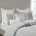 thumbnail image 4 of INK+IVY Cotton Comforter Mini Set with Gray Finish II10-1089, 4 of 5