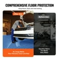 thumbnail image 4 of VEVOR Garage Tiles Interlocking, 12 x 12 x 0.53 inch 25 Pack Garage Floor Covering Tiles, Non-Slip Double-Sided Texture Garage Flooring Tiles, for Garages, Basements, Repair Shops, Blue, 4 of 9