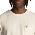 thumbnail image 3 of Lyle & Scott Mens Stripe Textured T-Shirt, 3 of 5