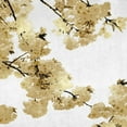 thumbnail image 2 of Bennett, Kate 12x12 White Modern Wood Framed Museum Art Print Titled - Gold Blossoms on White I, 2 of 4