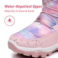 thumbnail image 3 of Felabo Kids Boys Girls Snow Boots Water-Resistant Winter Boots with Warm Lining & Anti-Slip Sole (Little Kid/Big Kid), 3 of 8