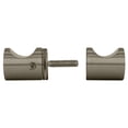 thumbnail image 2 of CRL SDK140BN Brushed Nickel Back-to-Back E-Z Grip Style Knobs, 2 of 5